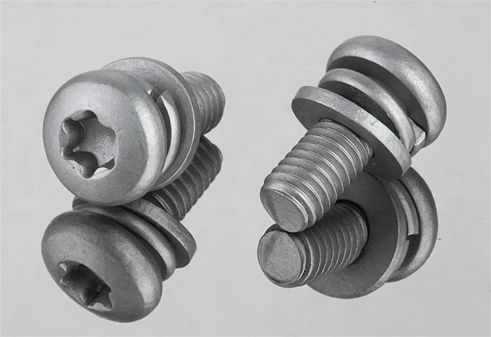 Cargol Sems de capçal torx platejat en Dacromet